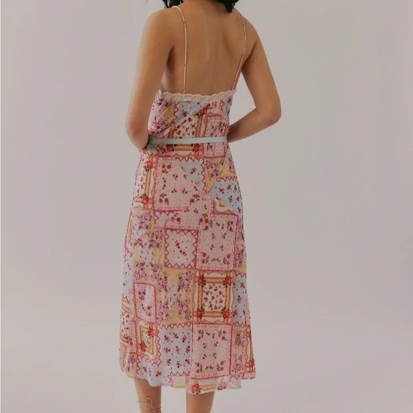 For Love And Lemons Patchwork Dress - Picture 2 of 4